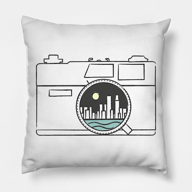 A New Lens Pillow by SkySlate