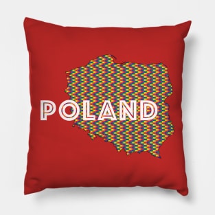 Poland Pride Pillow