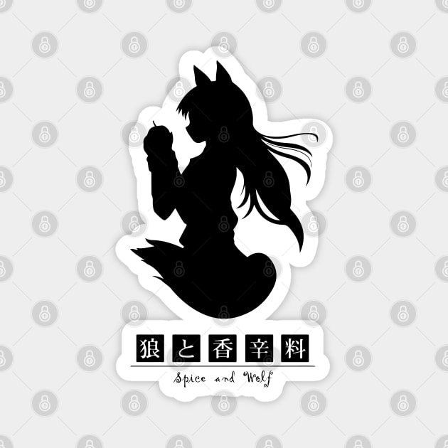 Spice and Wolf Magnet by Tazlo