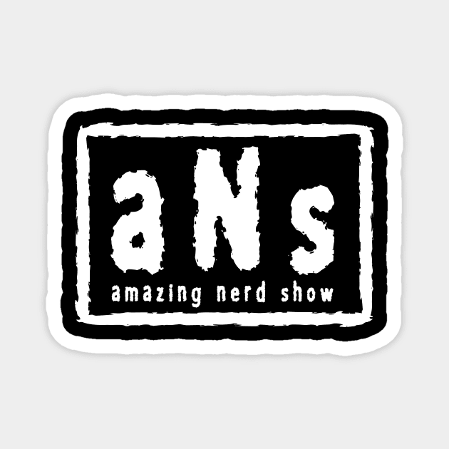 The Amazing Nerd Show ANS Logo Magnet by The Amazing Nerd Show 