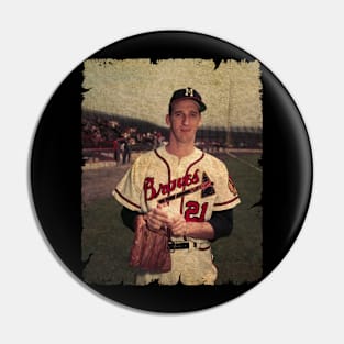 Warren Spahn - Army (World War II) Pin