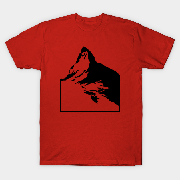 Eiger North Face Silhouette Mountain T Shirt Teepublic