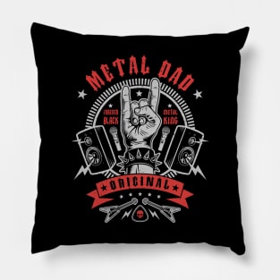 Metal Dad Pillow