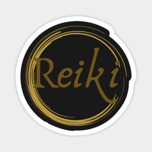 zen circle reiki Magnet