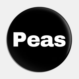 Peas Pin