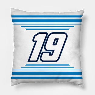 Taylor Gray #19 2024 NASCAR Design Pillow