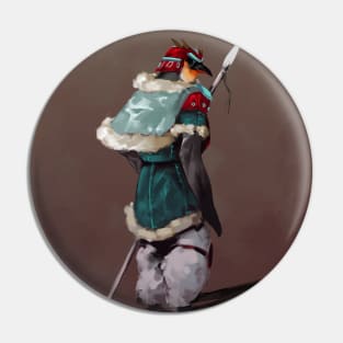 Penguin warrior Pin