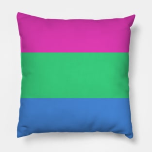 polysexuality flag Pillow