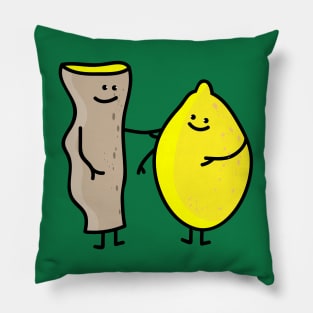 Ginger and Lemon Pairs Pillow