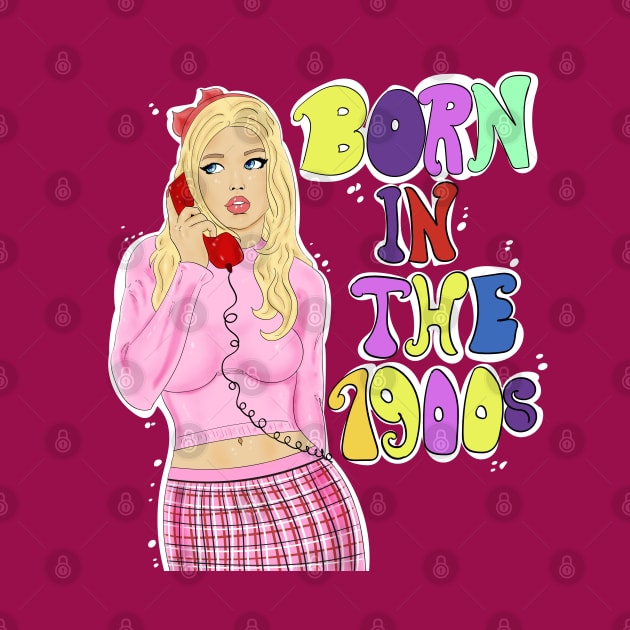 Born In The 1900s retro 90s girl by FilMate