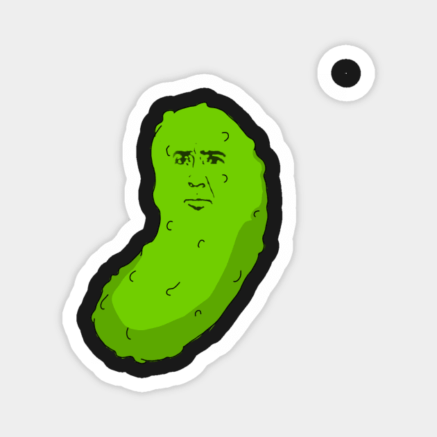 Pickleous Cage Magnet by FrosteeDoodles