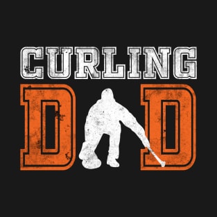 Curling Dad T-Shirt