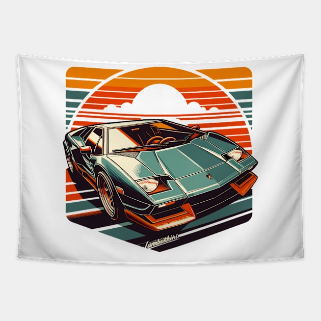 Lamborghini Aventador Tapestry by Vehicles-Art