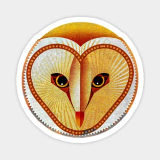 Owl face design Magnet