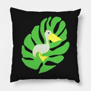 Summer vibe- pelican Pillow