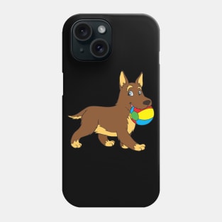 German Shepherd Puppy Phone Case