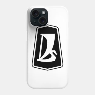 Lada Logo 1970s without lettering (black) Phone Case