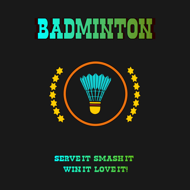 Badminton Smash it by fantastic-designs