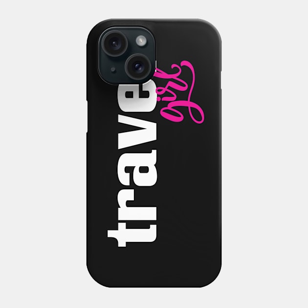 Travel Girl Phone Case by ProjectX23Red