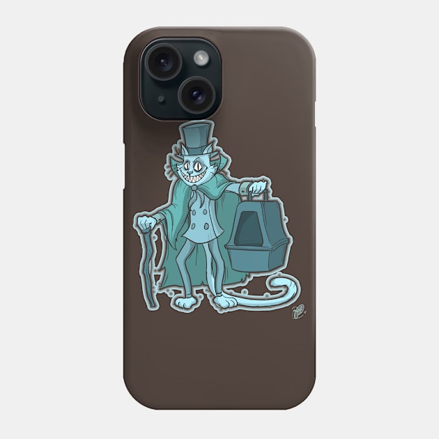 The Catbox Ghost Phone Case by The Skipper Store