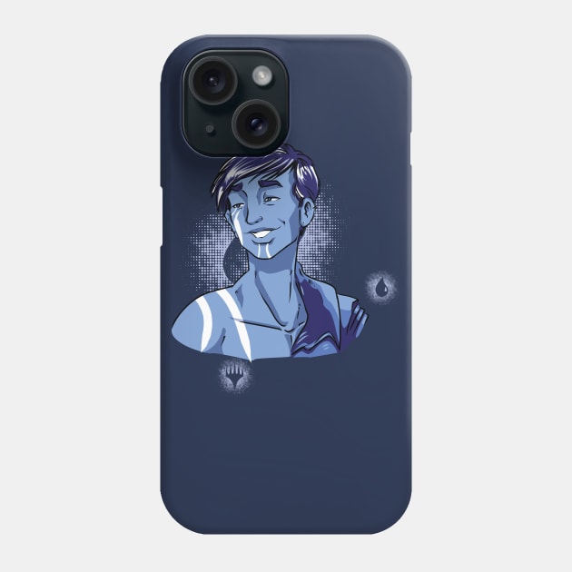 Jace Beleren, Blue Mage for Color Phone Case by EverTomorrow