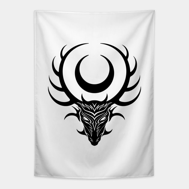 Cernunnos Tapestry by OccultOmaStore