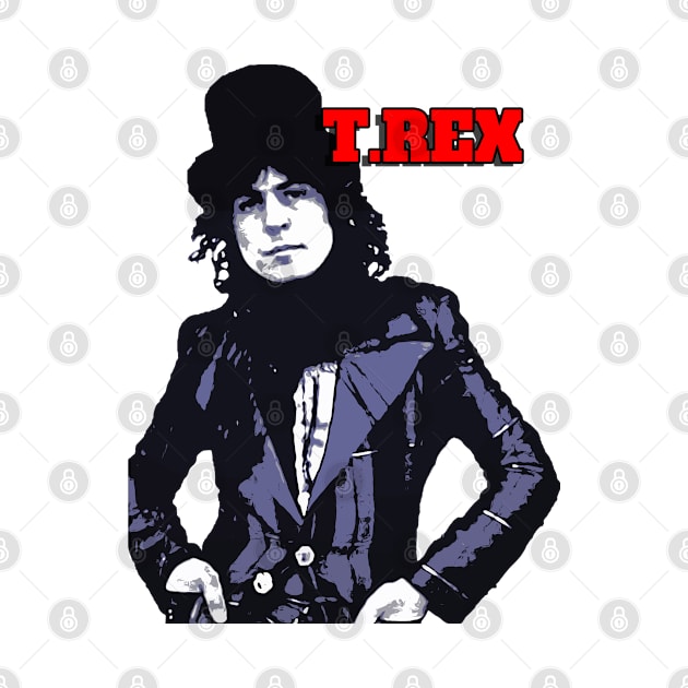 T.Rex (Mark Bolan) by RoxanneG