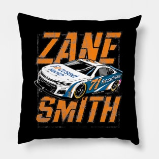 Zane Smith Charcoal Car Pillow