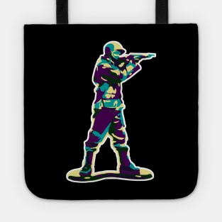 Toy soldier Tote