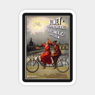 Komet-Fahrradwerke Kirschner & Co. Dresden, ca. 1900 Magnet