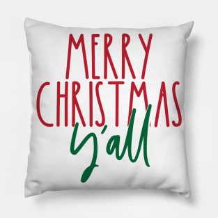 Merry Christmas Y’all Pillow