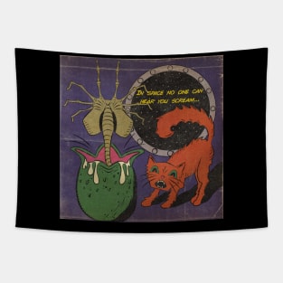 Facehuggers Need Love Too Tapestry