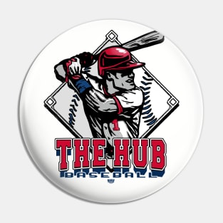 The Hub Forever Baseball Diamond Pin