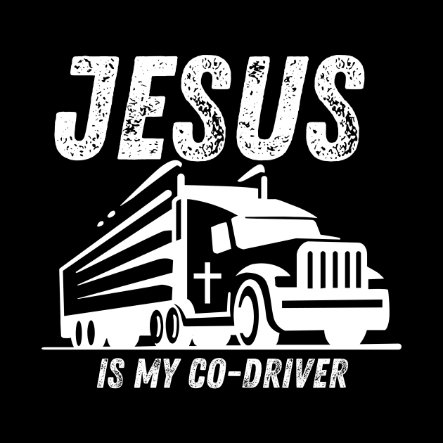 Jesus Co-Driver White by People of the Spoon