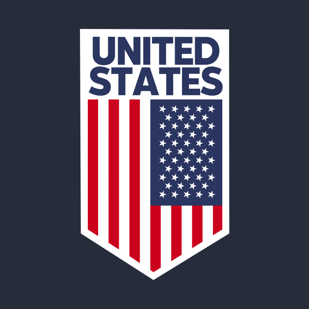 United State Flag Emblem by SLAG_Creative