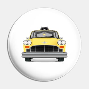 Yellow cab Pin