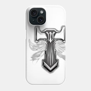 Majestic Winged Hammer Graphic Tee Design No. 579 Phone Case