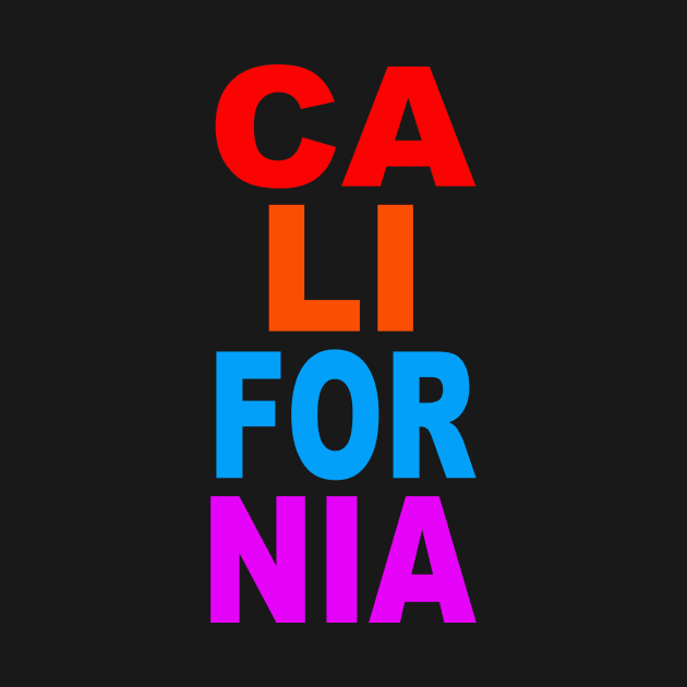 California by Evergreen Tee