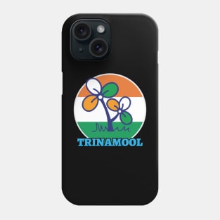 Trinamool Congress Party Logo Mamata West Bengal Politics Phone Case