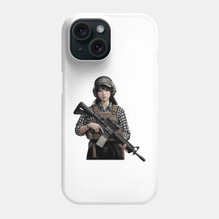 Tactical Girl Phone Case