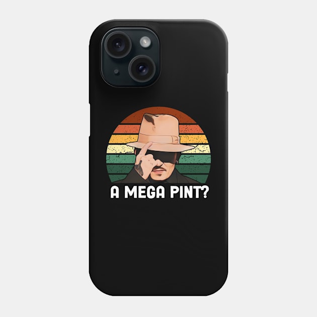 A Mega Pint Johnny Depp Phone Case by MichaelLosh