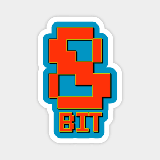 8 Bit Retro Magnet