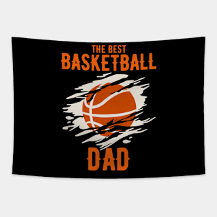 The Best Basketball Dad Tapestry