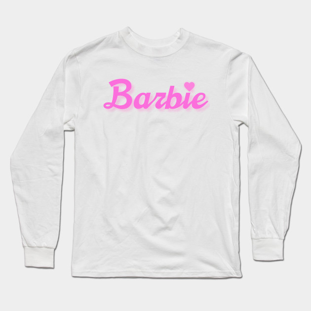 long sleeve barbie shirt