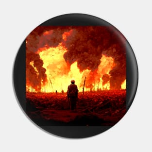 Flames of war Pin