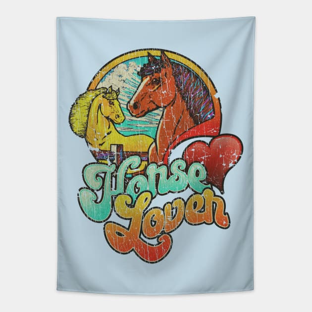 Horse Lover 1973 Tapestry by JCD666