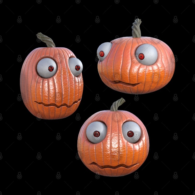 Halloween Funny Pumpkin by holidaystore