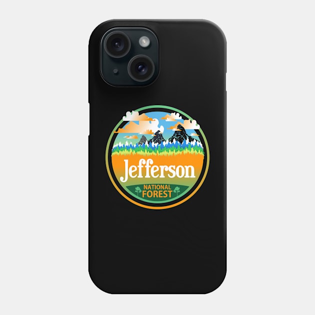 Jefferson National Forest, Virginia Nature Landscape Phone Case by Jahmar Anderson