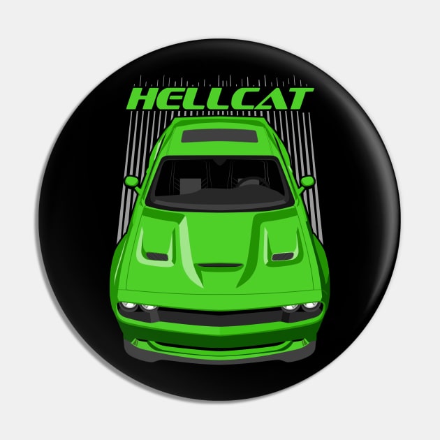 Challenger Hellcat - Green Pin by V8social