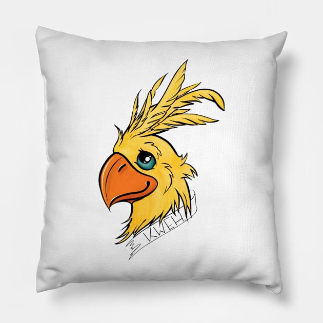 Kweh! Pillow by AshleyNikkiB